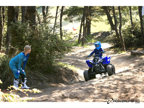 2027 Yamaha Raptor 110 front.