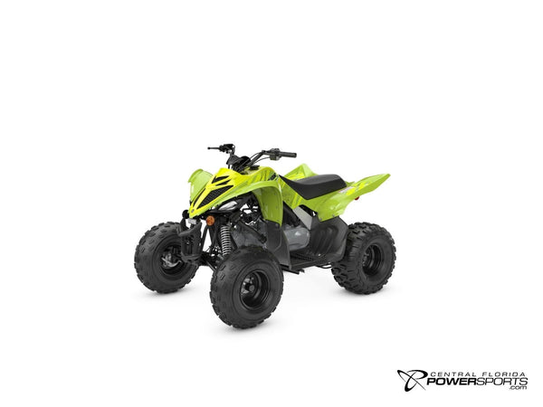 2027 Yamaha Raptor 110 side.