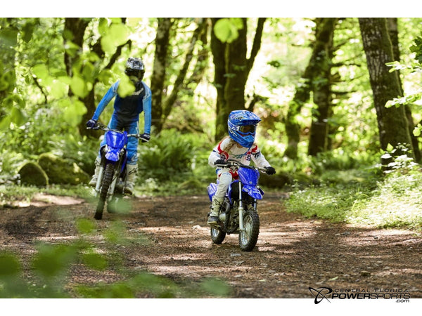 2027 Yamaha TT-R50E side.
