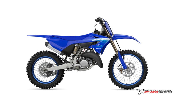 2027 Yamaha YZ125X side profile studio photo