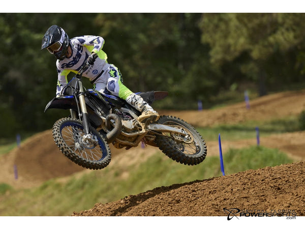 2027 Yamaha YZ250 Monster Energy Edition front.