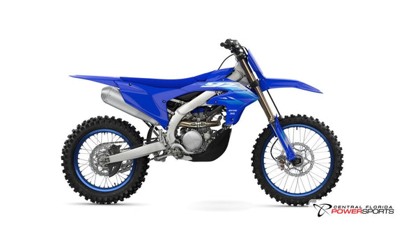 2027 Yamaha YZ250FX side profile studio photo