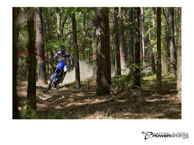 2027 Yamaha YZ450FX three quarter.
