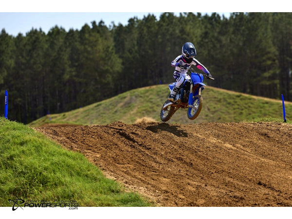 2027 Yamaha YZ65 three quarter.