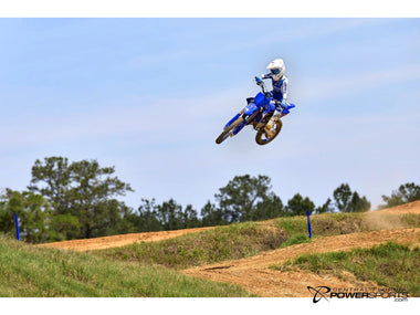 2027 Yamaha YZ85LW three quarter.