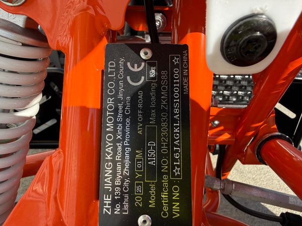 2025 KAYO STORM 150 EFI