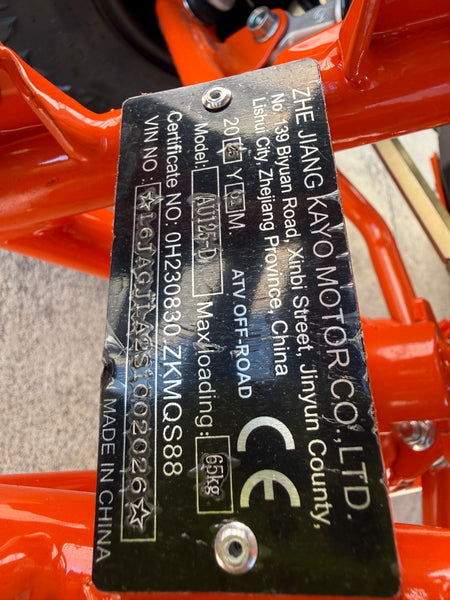 2025 KAYO BULL 125 EFI