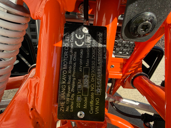 2025 KAYO STORM 150 EFI