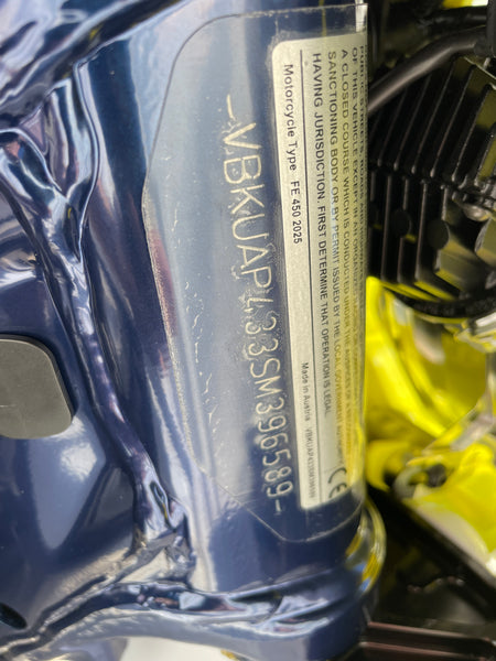 2025 Husqvarna FE450