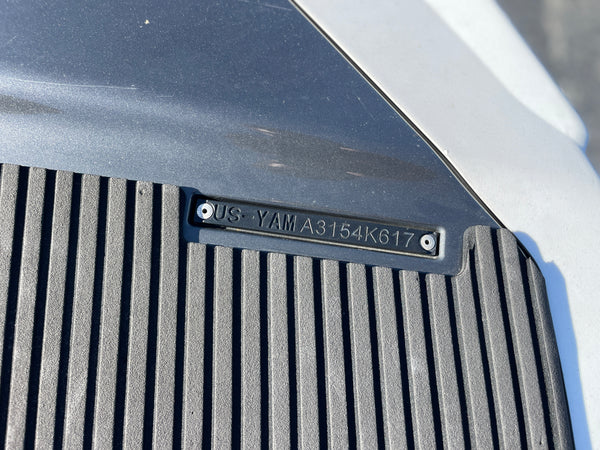 2017 Yamaha VX1800 Carbon/Lava