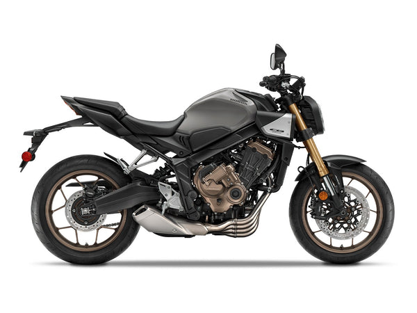 2025 Honda CB650R E-Clutch in Pearl Smoky Gray - Central Florida PowerSports