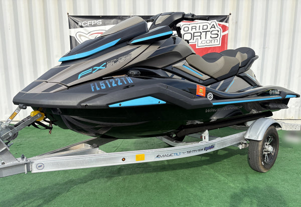 2022 Yamaha FX Cruiser SVHO - KTA3932E - bow left three-quarter
